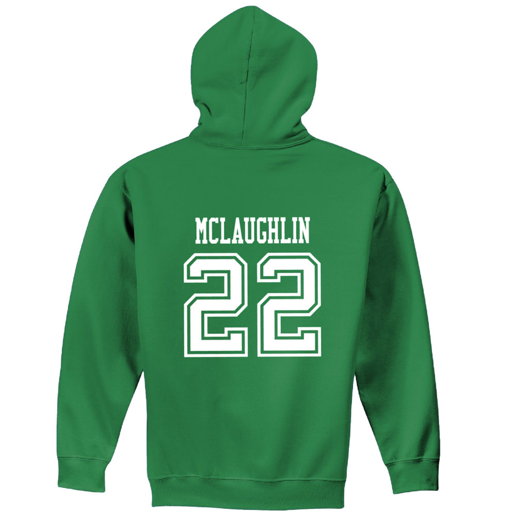 AHUNDYP #22 Owen McLaughlin North Dakota Hockey Sport Adult Hood