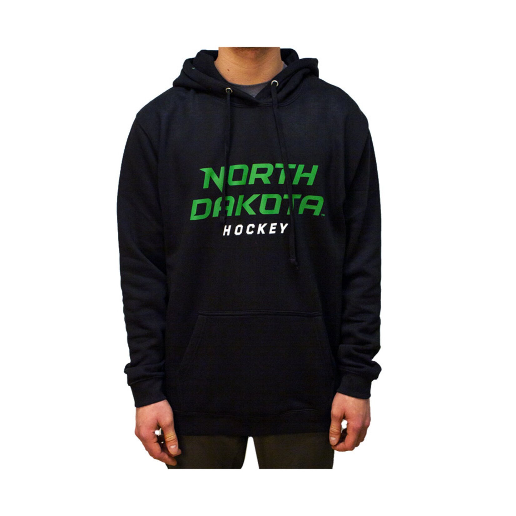 AHUNDYP #22 Owen McLaughlin North Dakota Hockey Sport Adult Hood