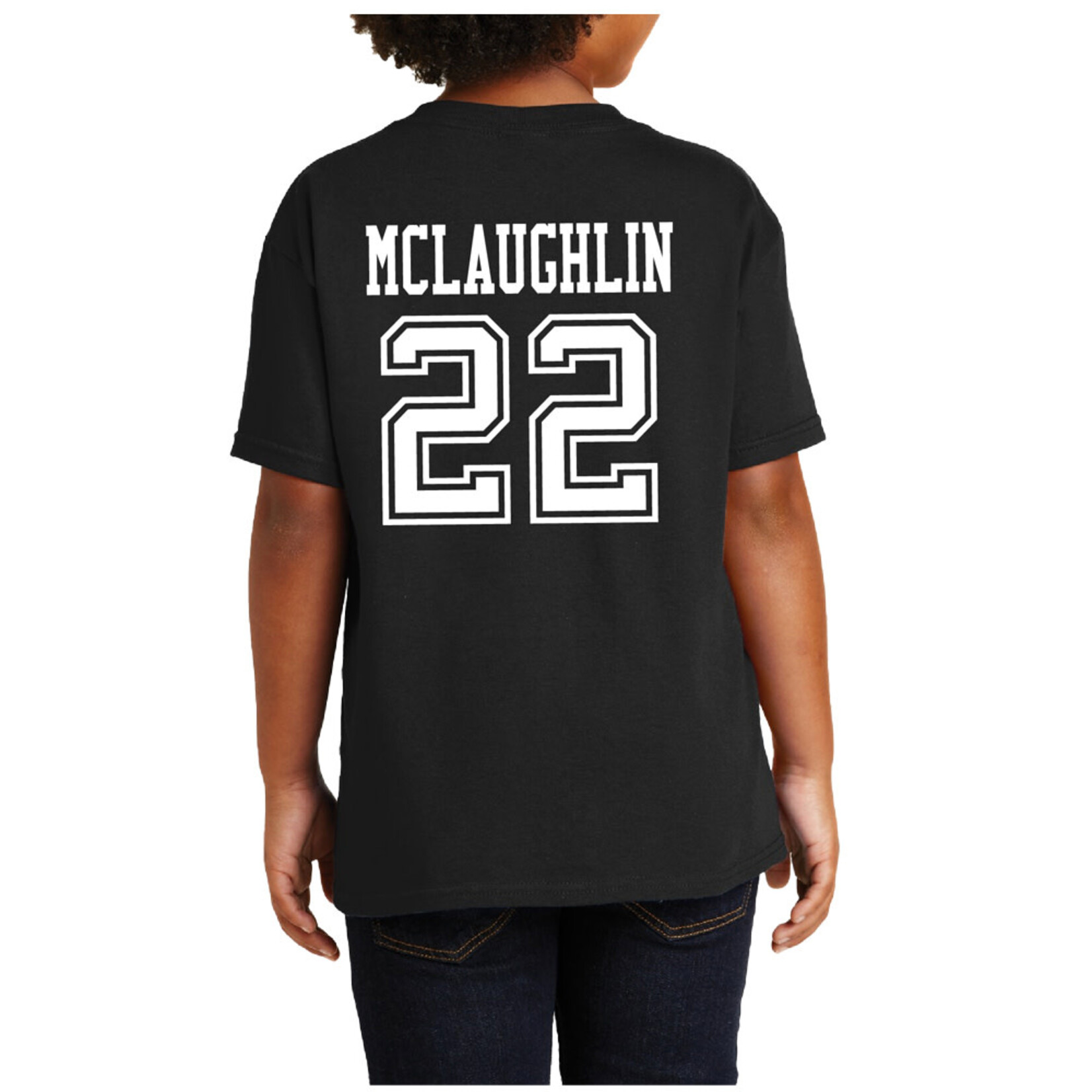 AHUNDYP #22 Owen McLaughlin North Dakota Hockey Youth Sport Tee