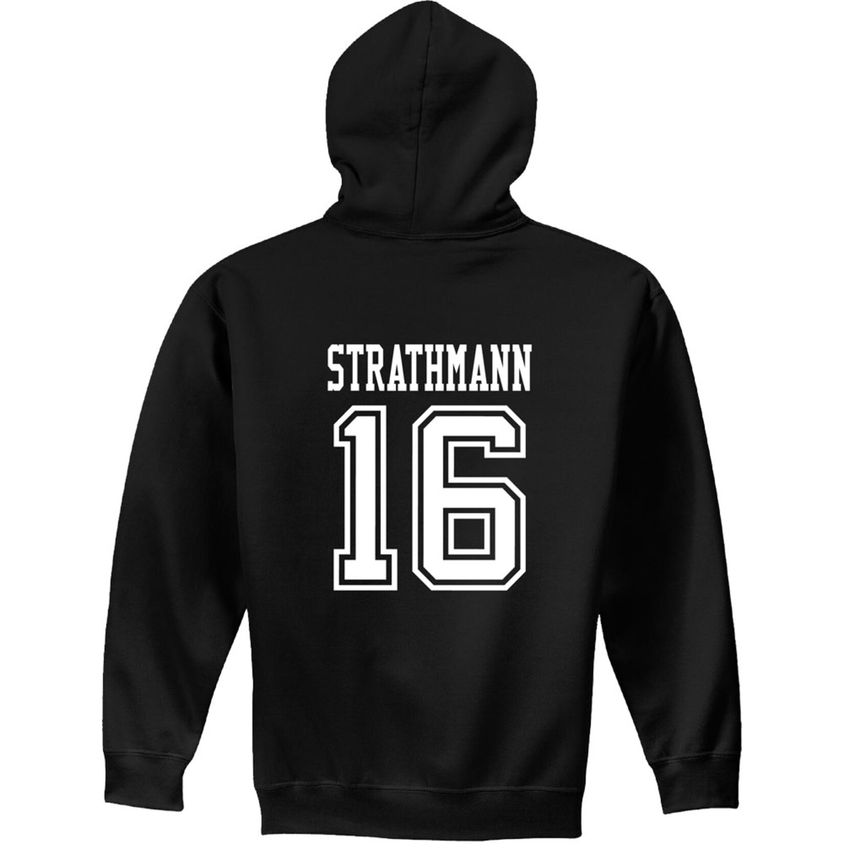 AHUNDYP #16 Andrew Strathmann North Dakota Hockey Sport Adult Hood