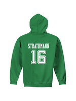 AHUNDYP #16 Andrew Strathmann North Dakota Hockey Sport Youth Hood AHUNDYP #16 Andrew Strathmann North Dakota Hockey Sport Youth Hood