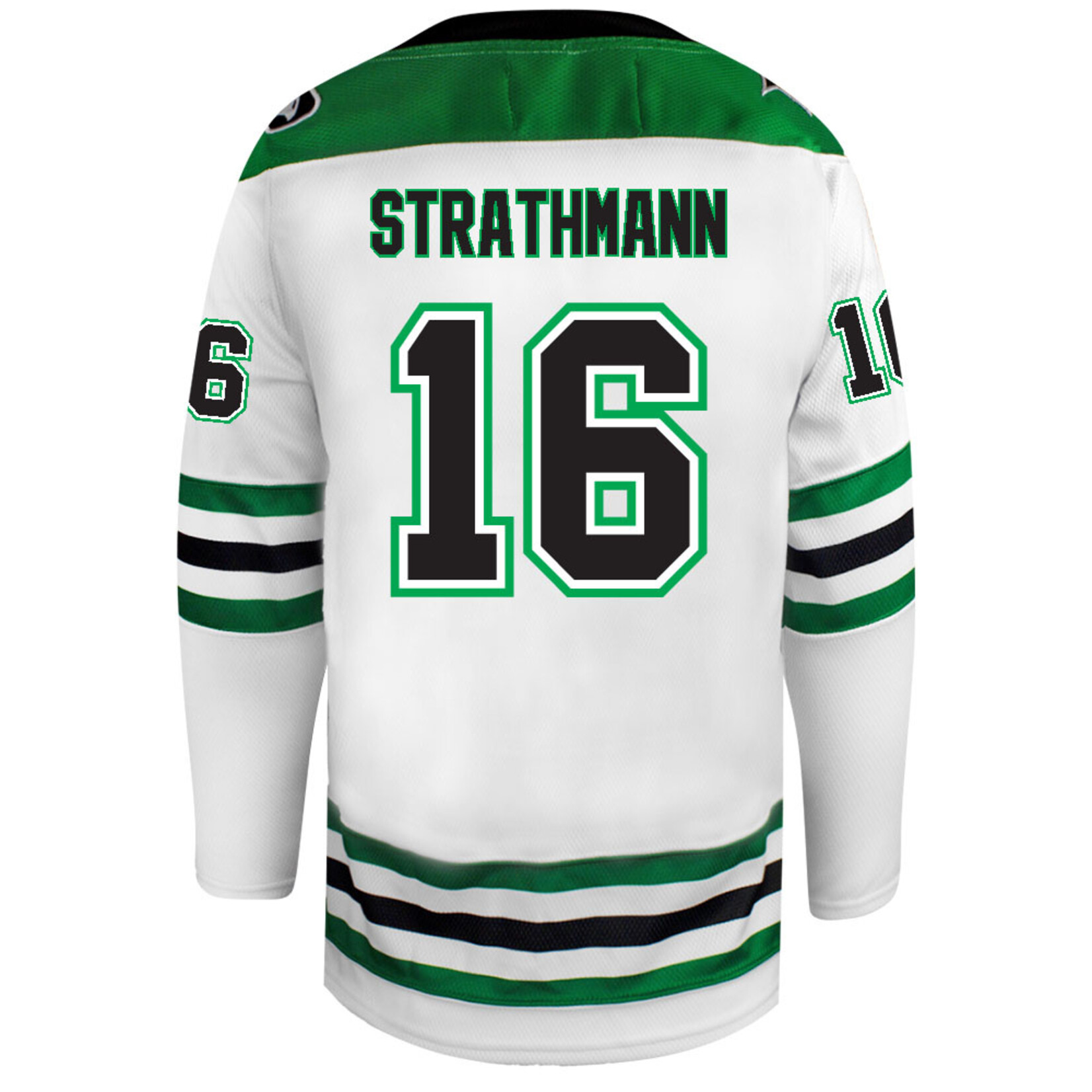 Adidas #16 Andrew Strathmann Adidas Authentic North Dakota Hockey Jersey