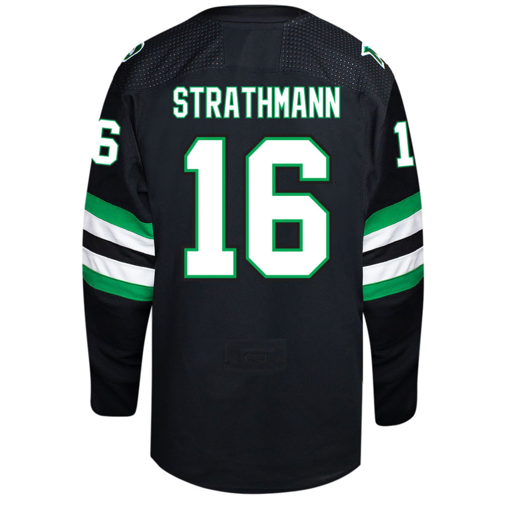 Beauty Unis #16 Andrew Strathmann North Dakota Hockey Beauty Youth Jersey