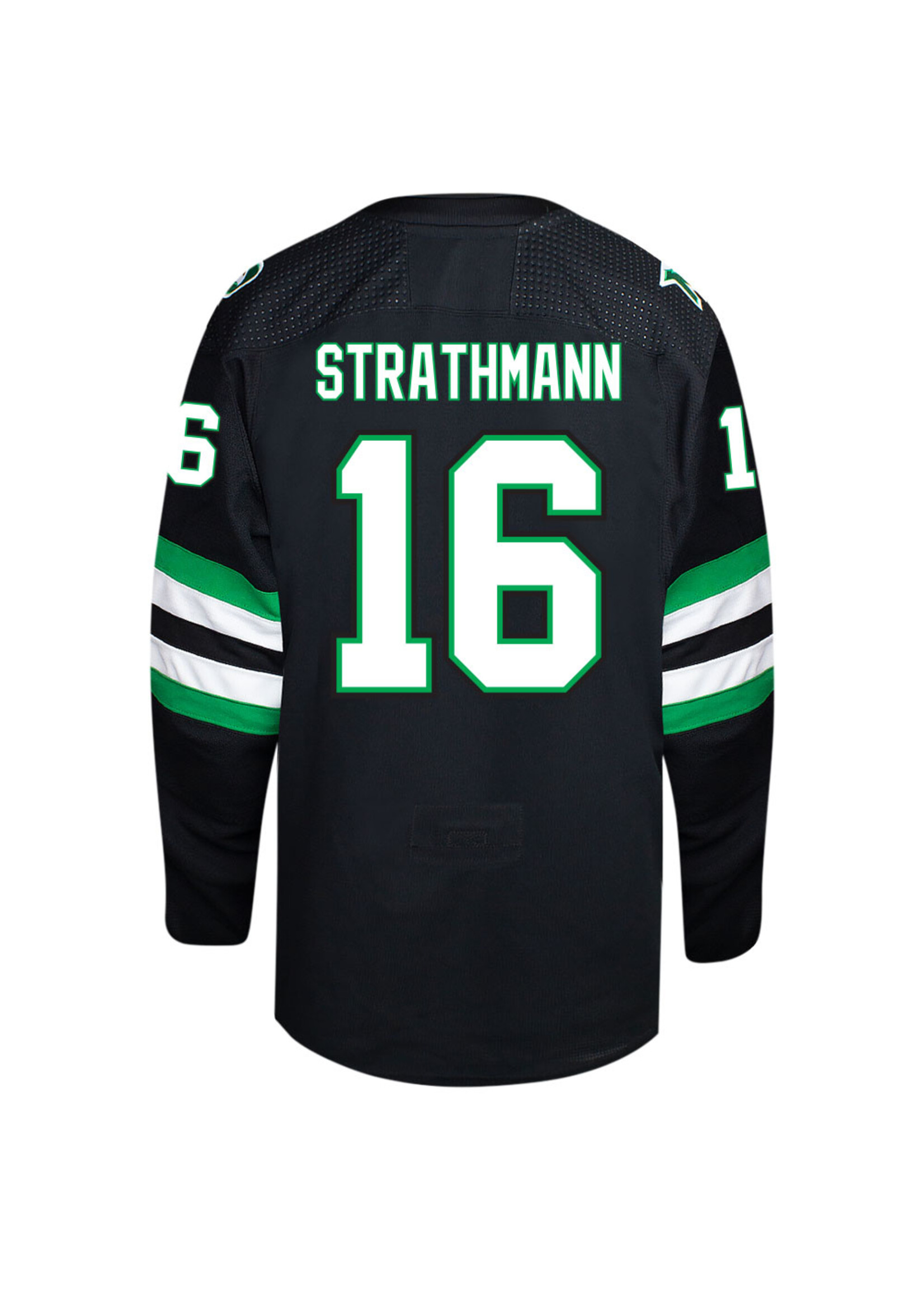Beauty Unis #16 Andrew Strathmann North Dakota Hockey Beauty Youth Jersey