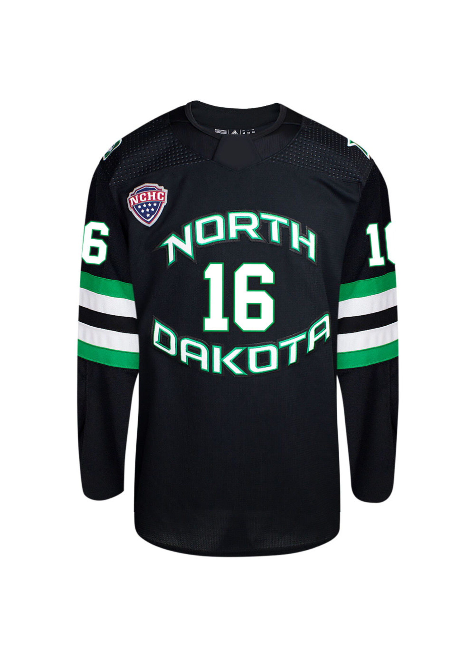 Beauty Unis #16 Andrew Strathmann North Dakota Hockey Beauty Youth Jersey