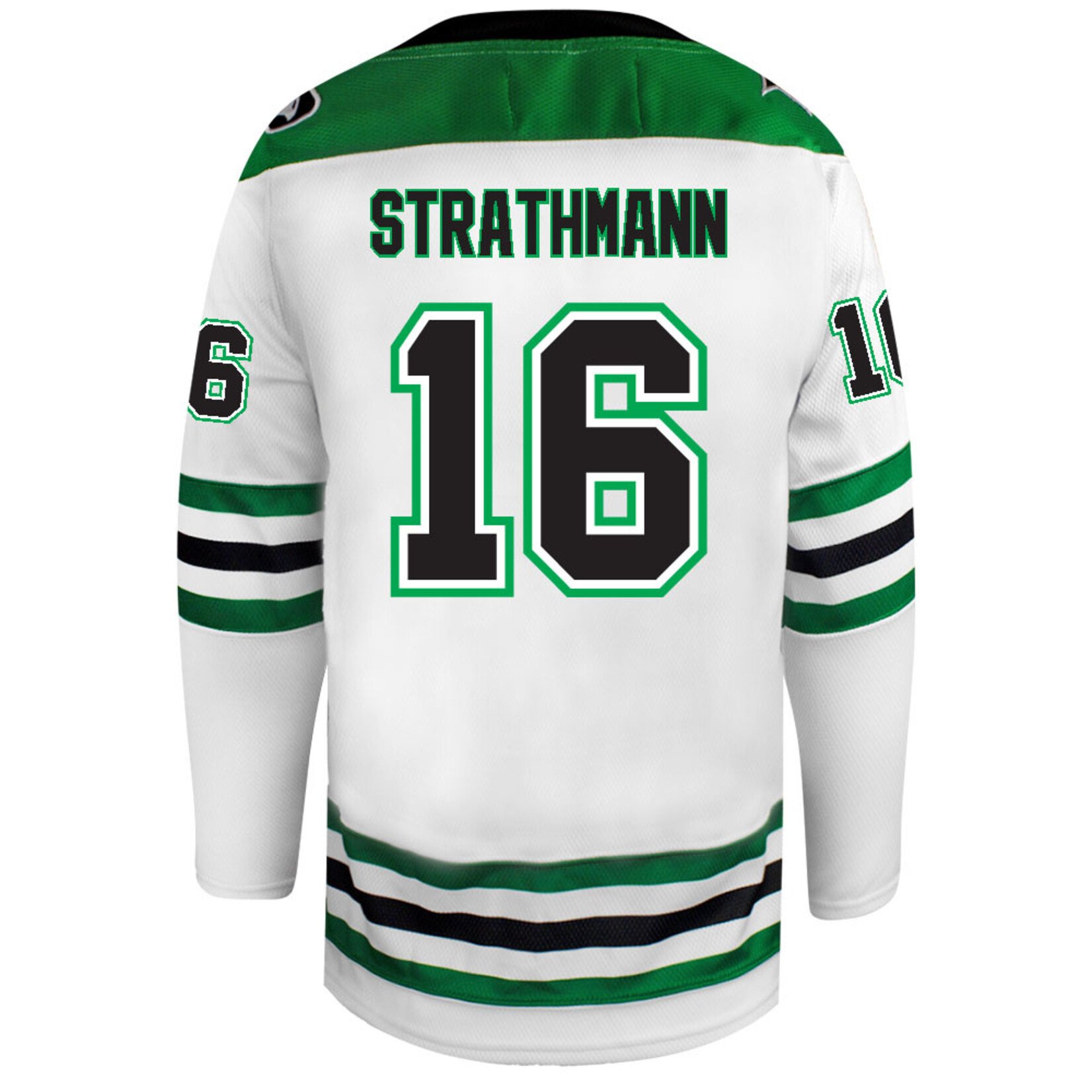 Beauty Unis #16 Andrew Strathmann North Dakota Hockey Beauty Youth Jersey