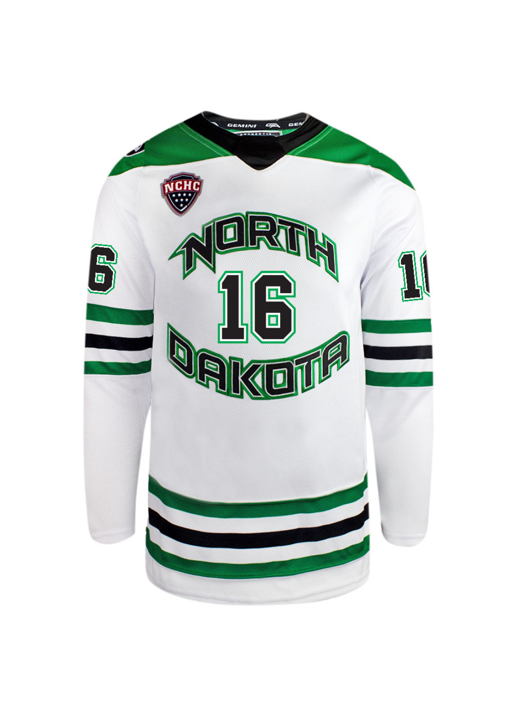 Beauty Unis #16 Andrew Strathmann North Dakota Hockey Beauty Youth Jersey