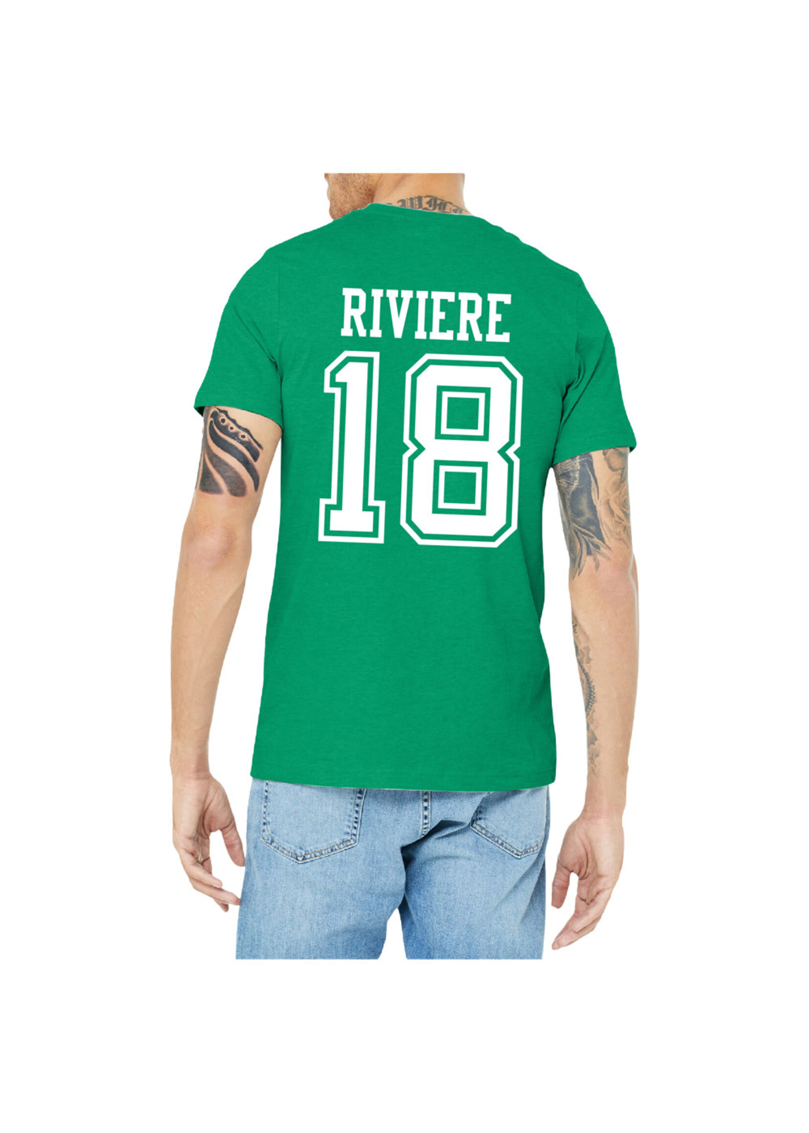 AHUNDYP #18 Katy Riviere North Dakota Volleyball Sport Adult Tee
