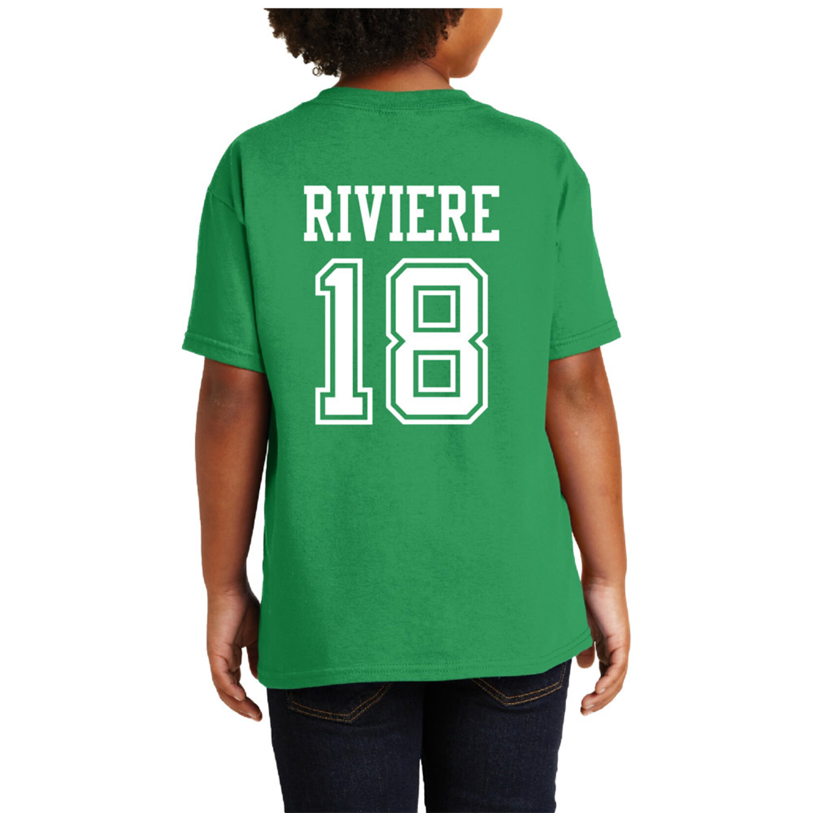 AHUNDYP #18 Katy Riviere North Dakota Volleyball Sport Youth Tee