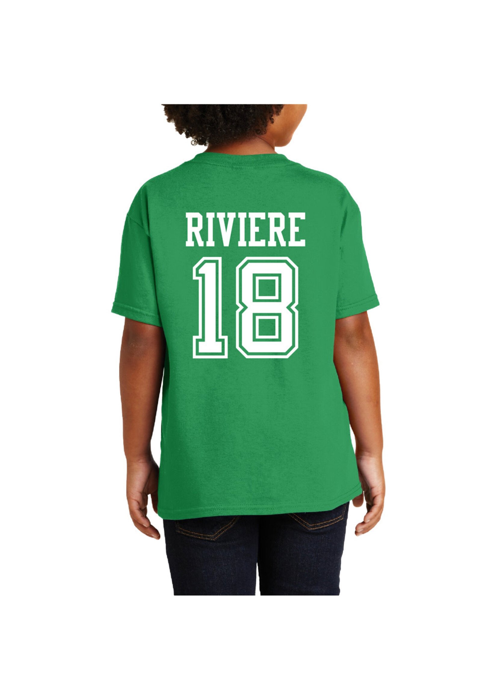 AHUNDYP #18 Katy Riviere North Dakota Volleyball Sport Youth Tee