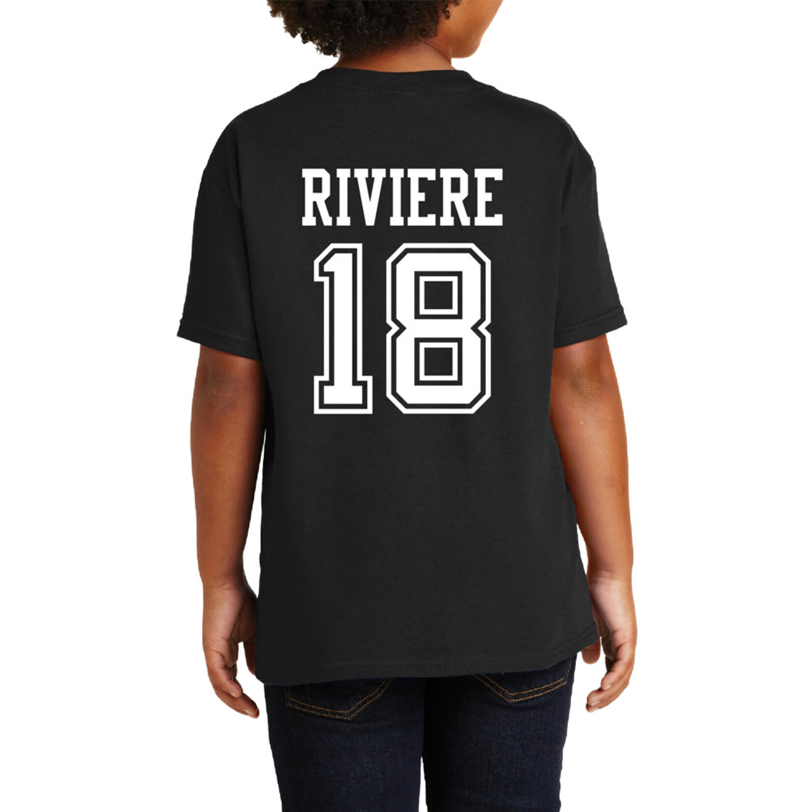 AHUNDYP #18 Katy Riviere North Dakota Volleyball Sport Youth Tee