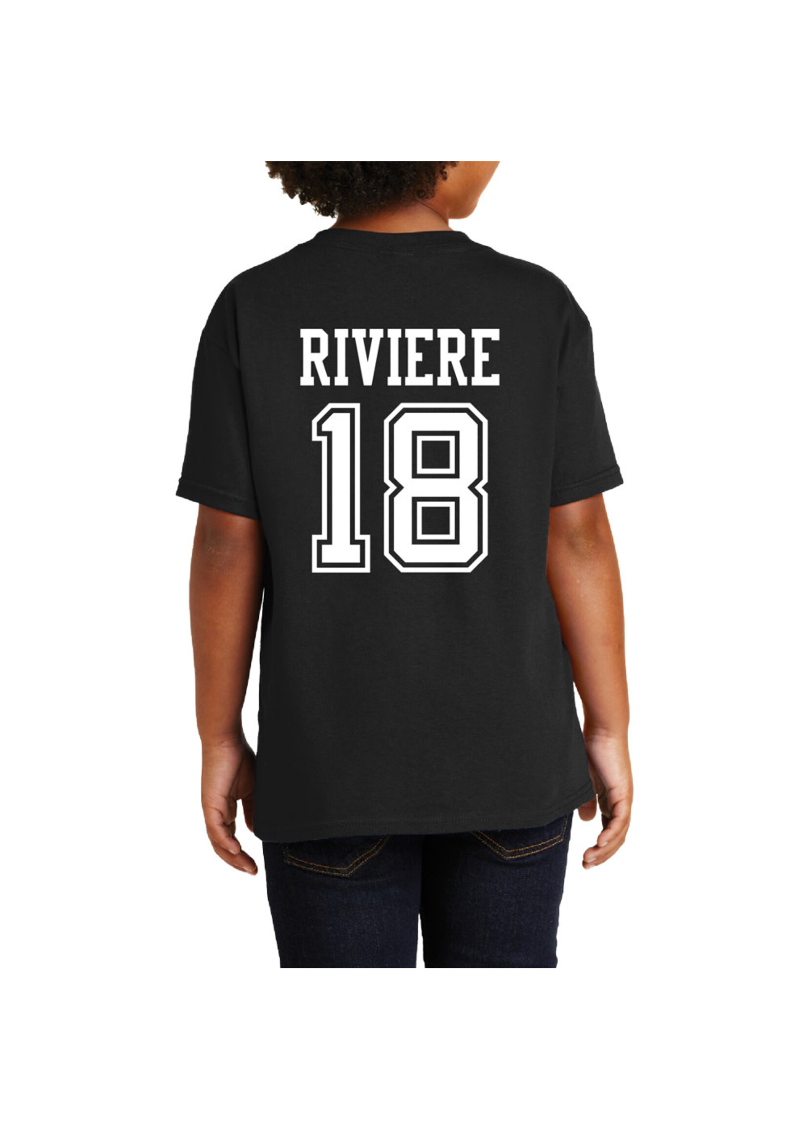 AHUNDYP #18 Katy Riviere North Dakota Volleyball Sport Youth Tee