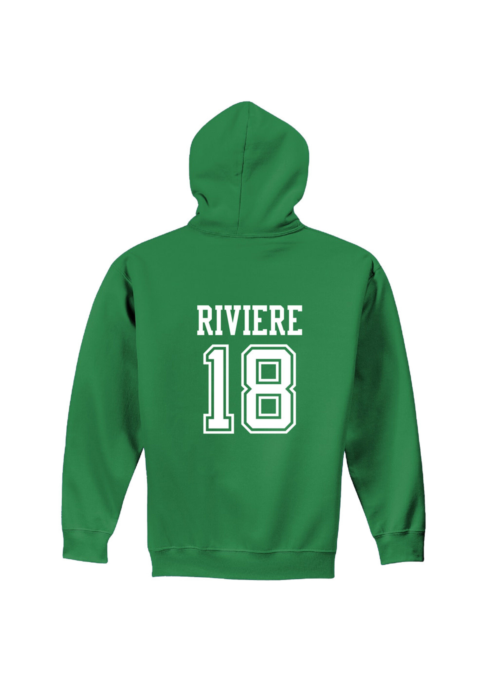 AHUNDYP #18 Katy Riviere North Dakota Volleyball Sport Youth Hood