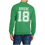 AHUNDYP #18 Katy Riviere North Dakota Volleyball Sport Adult Crew