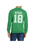 AHUNDYP #18 Katy Riviere North Dakota Volleyball Sport Adult Crew AHUNDYP #18 Katy Riviere North Dakota Volleyball Sport Adult Crew