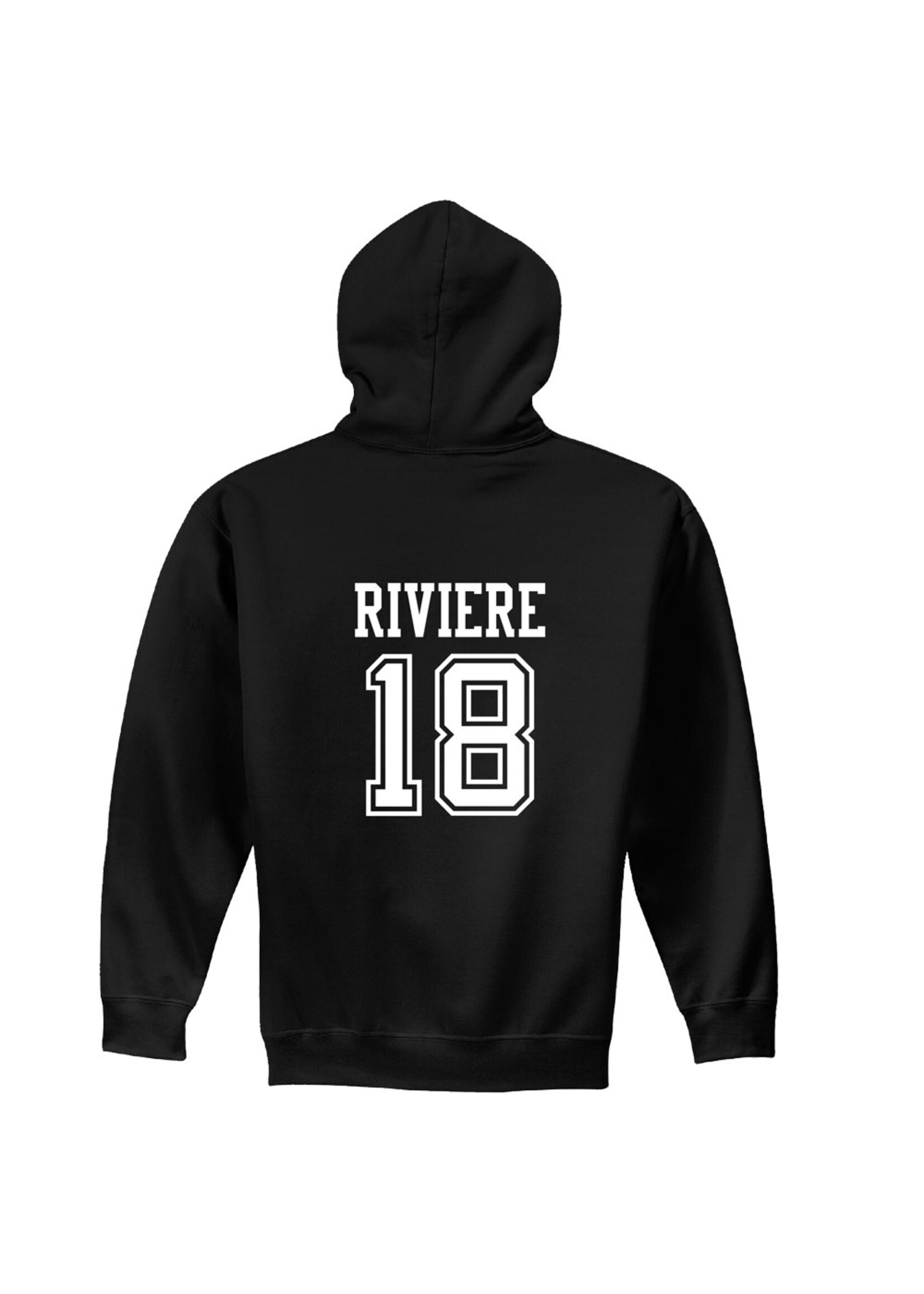 AHUNDYP #18 Katy Riviere North Dakota Volleyball Sport Youth Hood