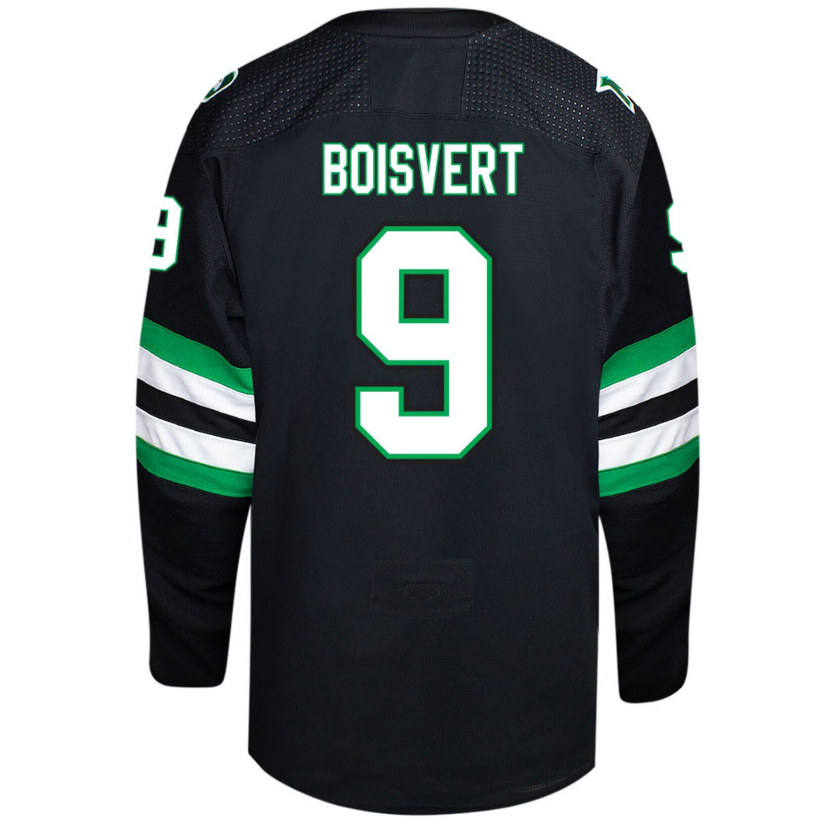 Adidas #9 Sacha Boisvert Adidas Authentic North Dakota Hockey Jersey