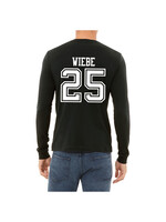 AHUNDYP #25 Abram Wiebe North Dakota Hockey Sport Adult Long Sleeve
