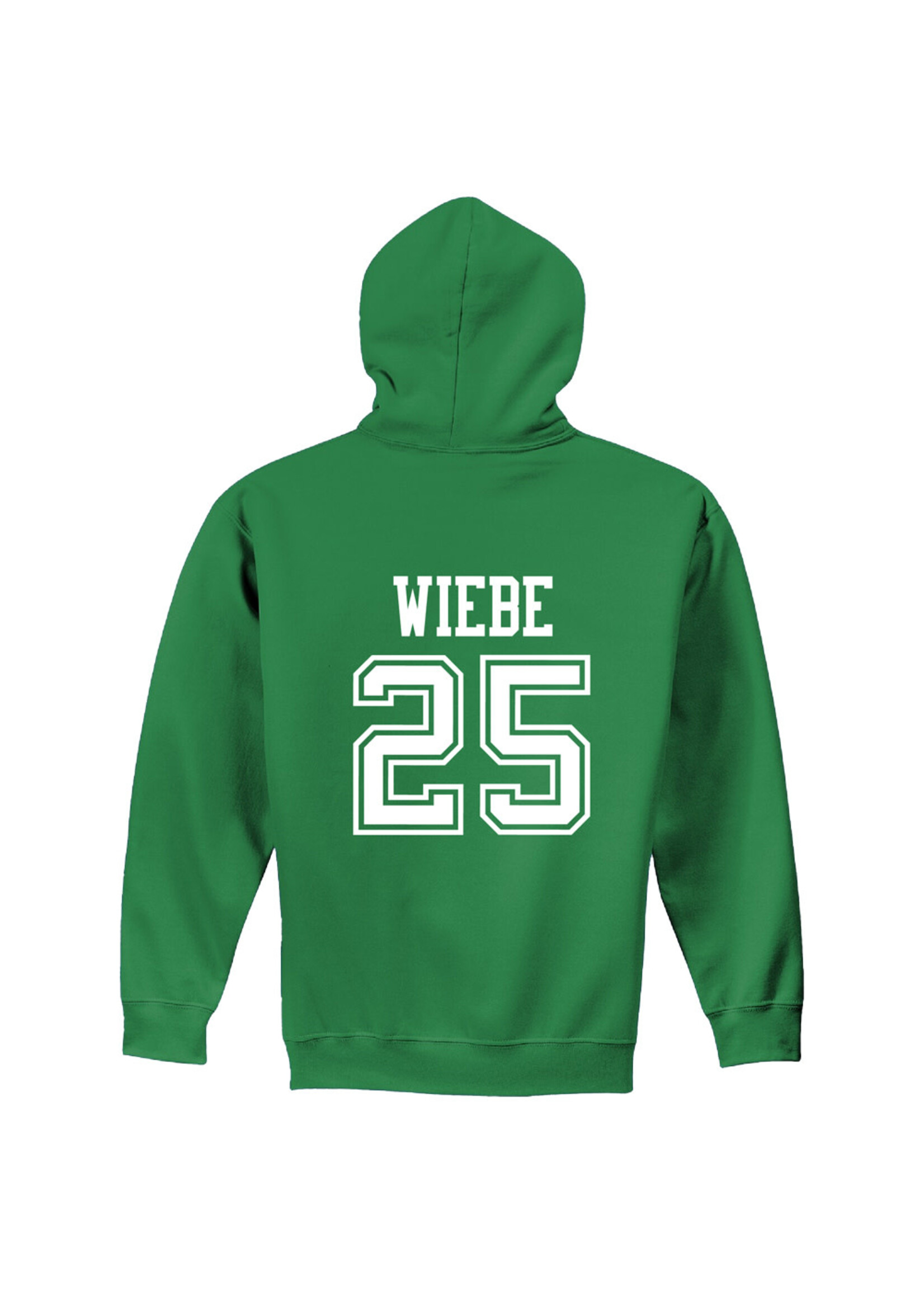 AHUNDYP #25 Abram Wiebe North Dakota Hockey Sport Youth Hood