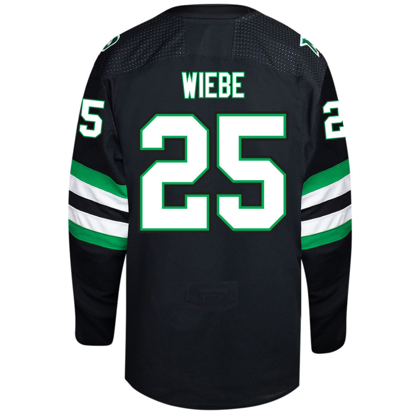 Adidas #25 Abram Wiebe Adidas Authentic North Dakota Hockey Jersey