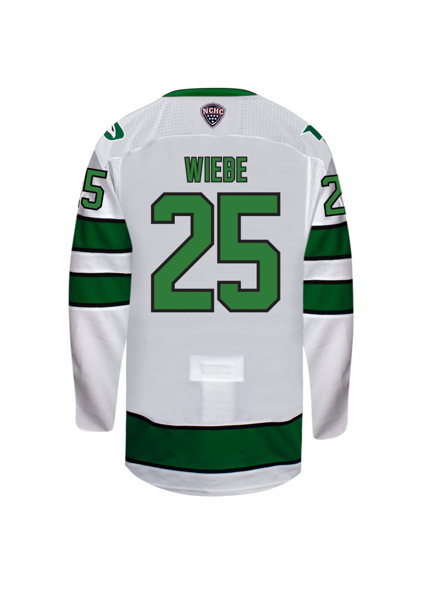 Beauty Unis #25 Abram Wiebe North Dakota Hockey Beauty Youth Jersey
