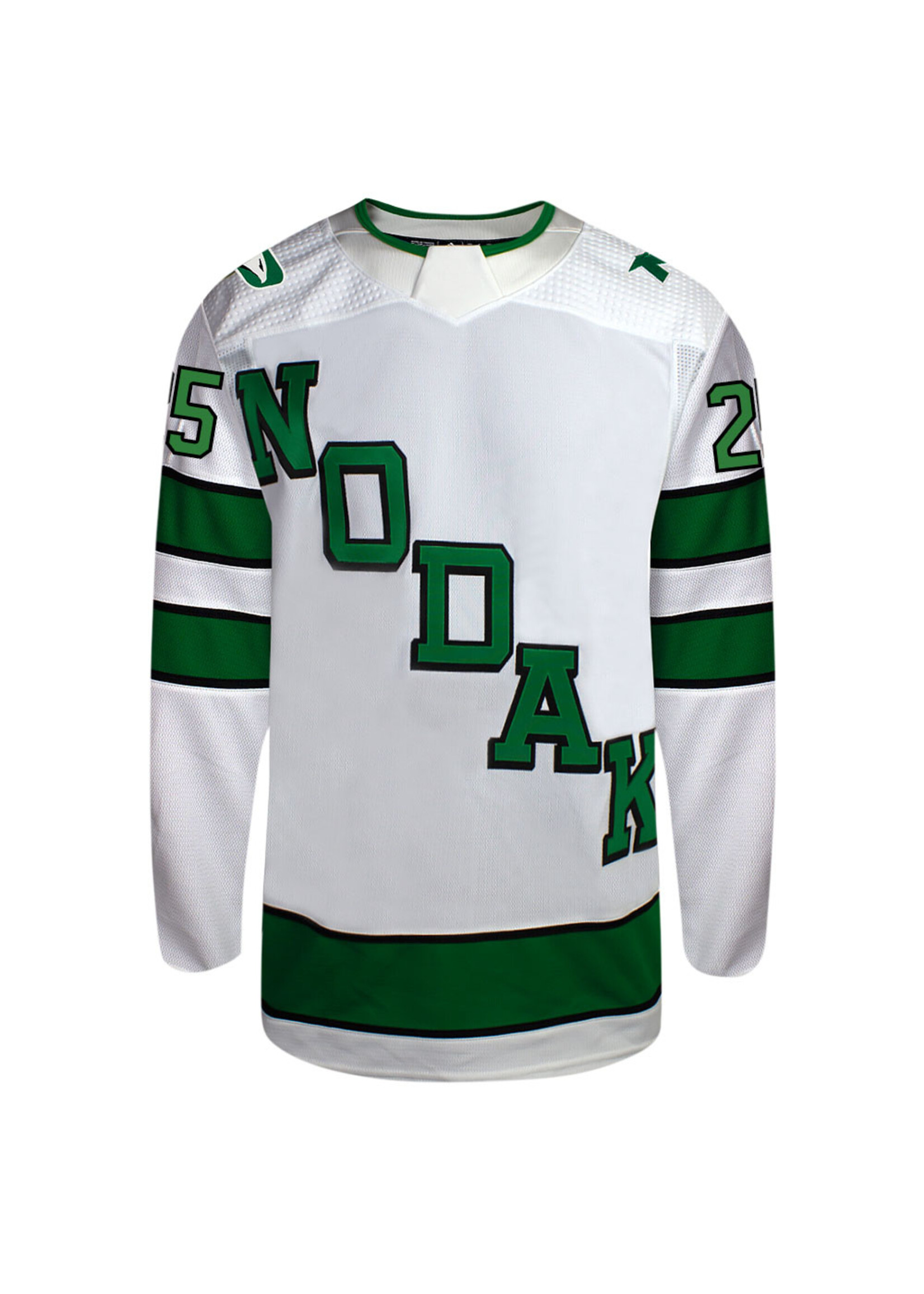 Beauty Unis #25 Abram Wiebe North Dakota Hockey Beauty Youth Jersey
