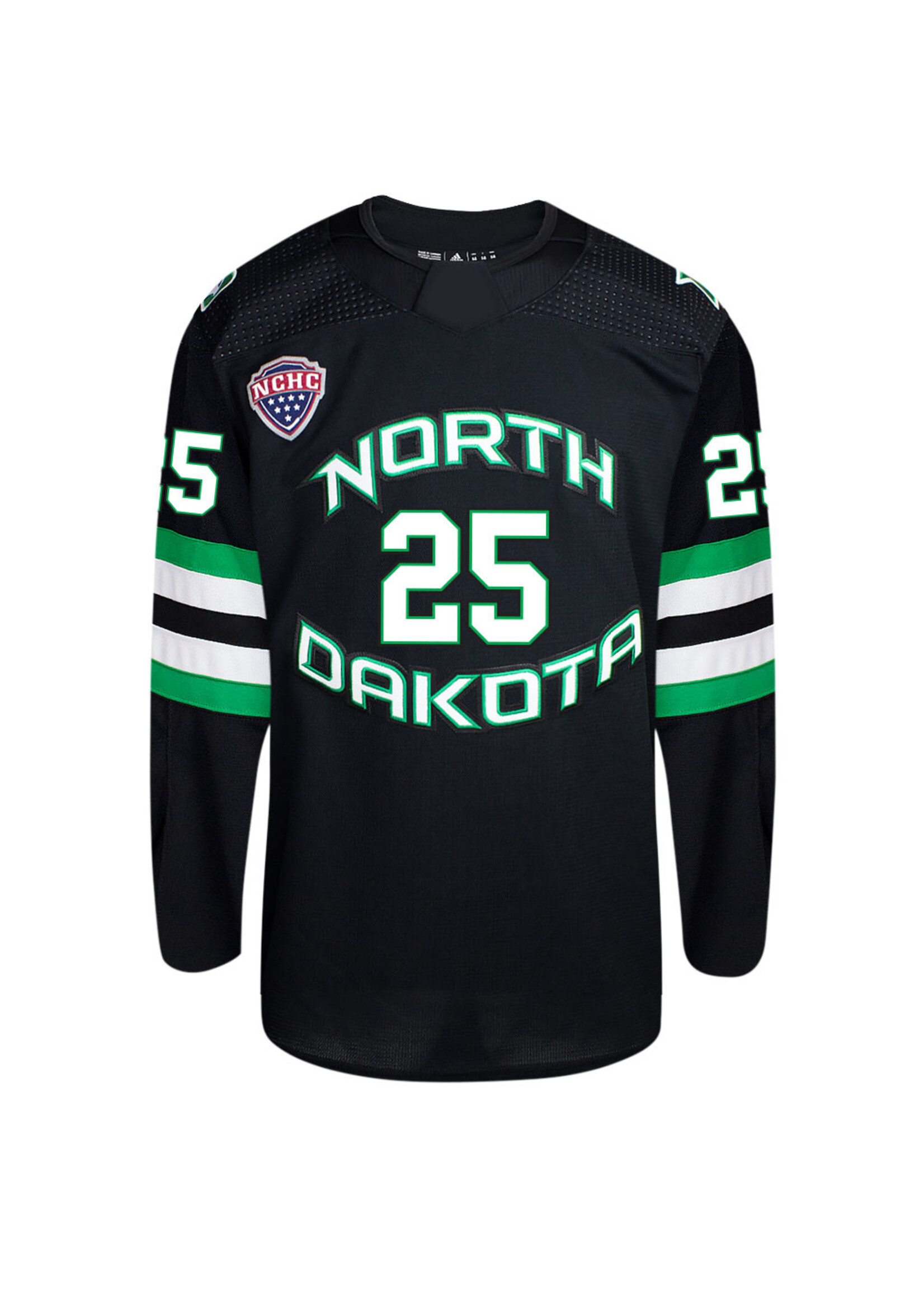 Beauty Unis #25 Abram Wiebe North Dakota Hockey Beauty Youth Jersey