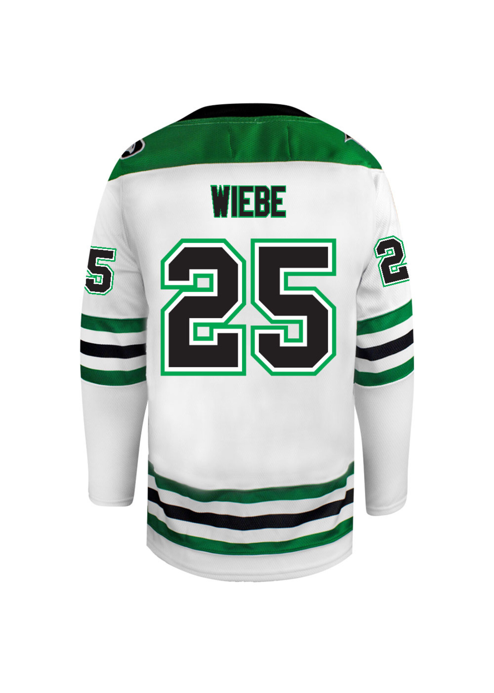Beauty Unis #25 Abram Wiebe North Dakota Hockey Beauty Youth Jersey