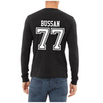 AHUNDYP #77 Mark Bussan North Dakota Football Sport Adult Long Sleeve