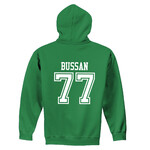 AHUNDYP #77 Mark Bussan North Dakota Football Sport Adult Hood