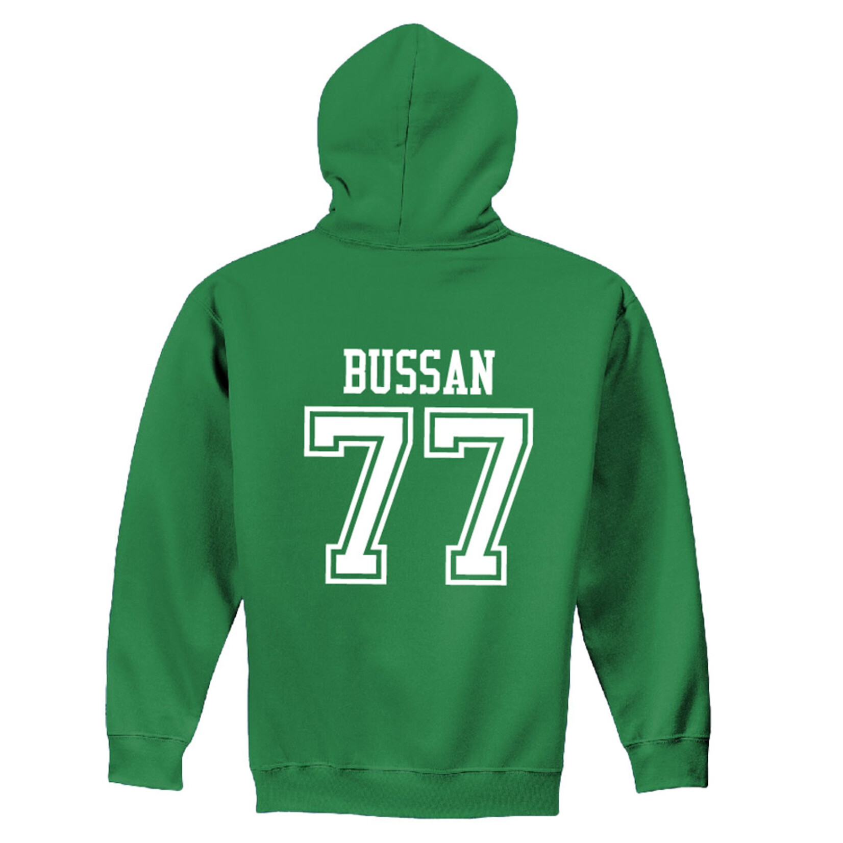 AHUNDYP #77 Mark Bussan North Dakota Football Sport Adult Hood