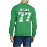 AHUNDYP #77 Mark Bussan North Dakota Football Sport Adult Crew