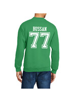 AHUNDYP #77 Mark Bussan North Dakota Football Sport Adult Crew AHUNDYP #77 Mark Bussan North Dakota Football Sport Adult Crew