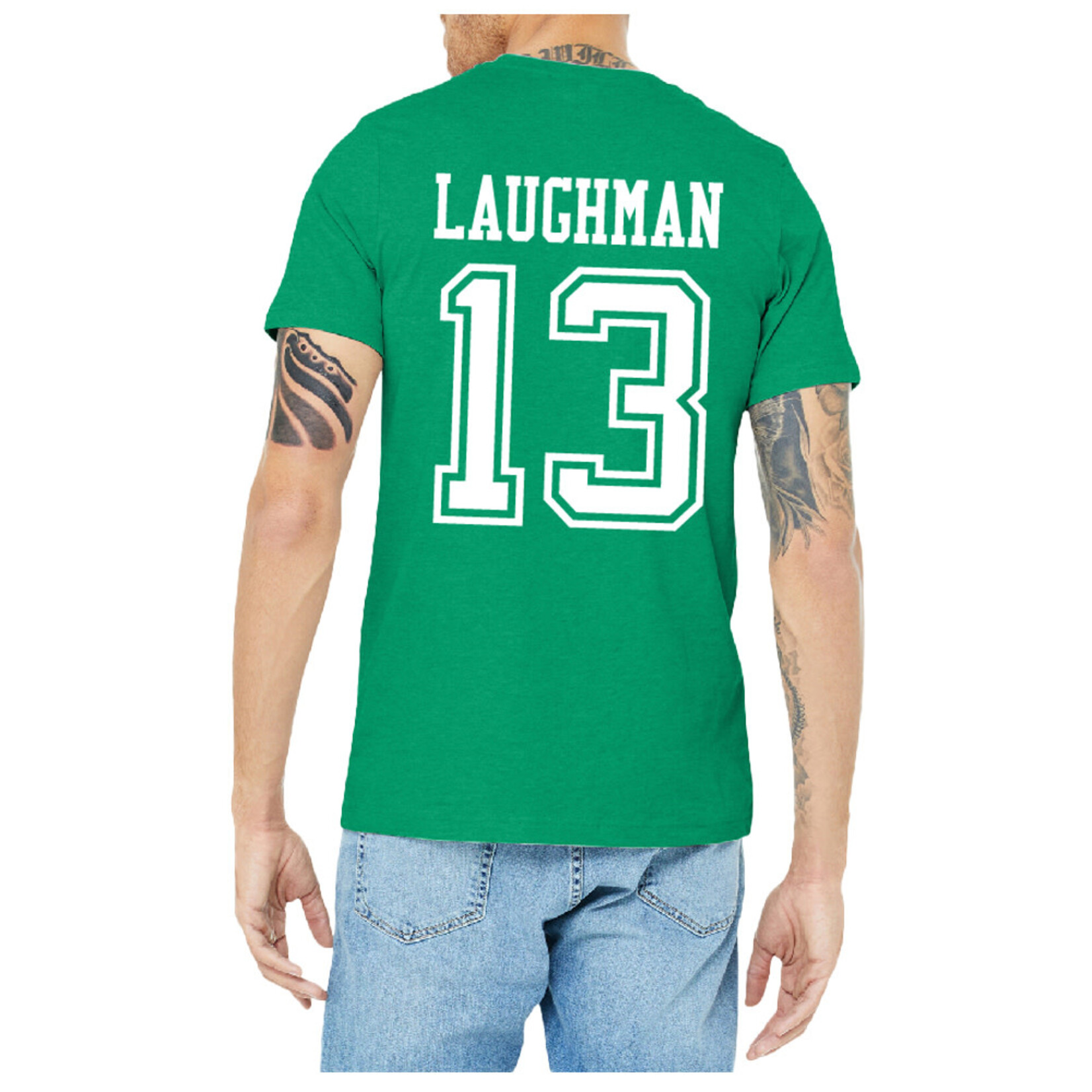 AHUNDYP #13 Kenten Laughman North Dakota Football Sport Adult Tee