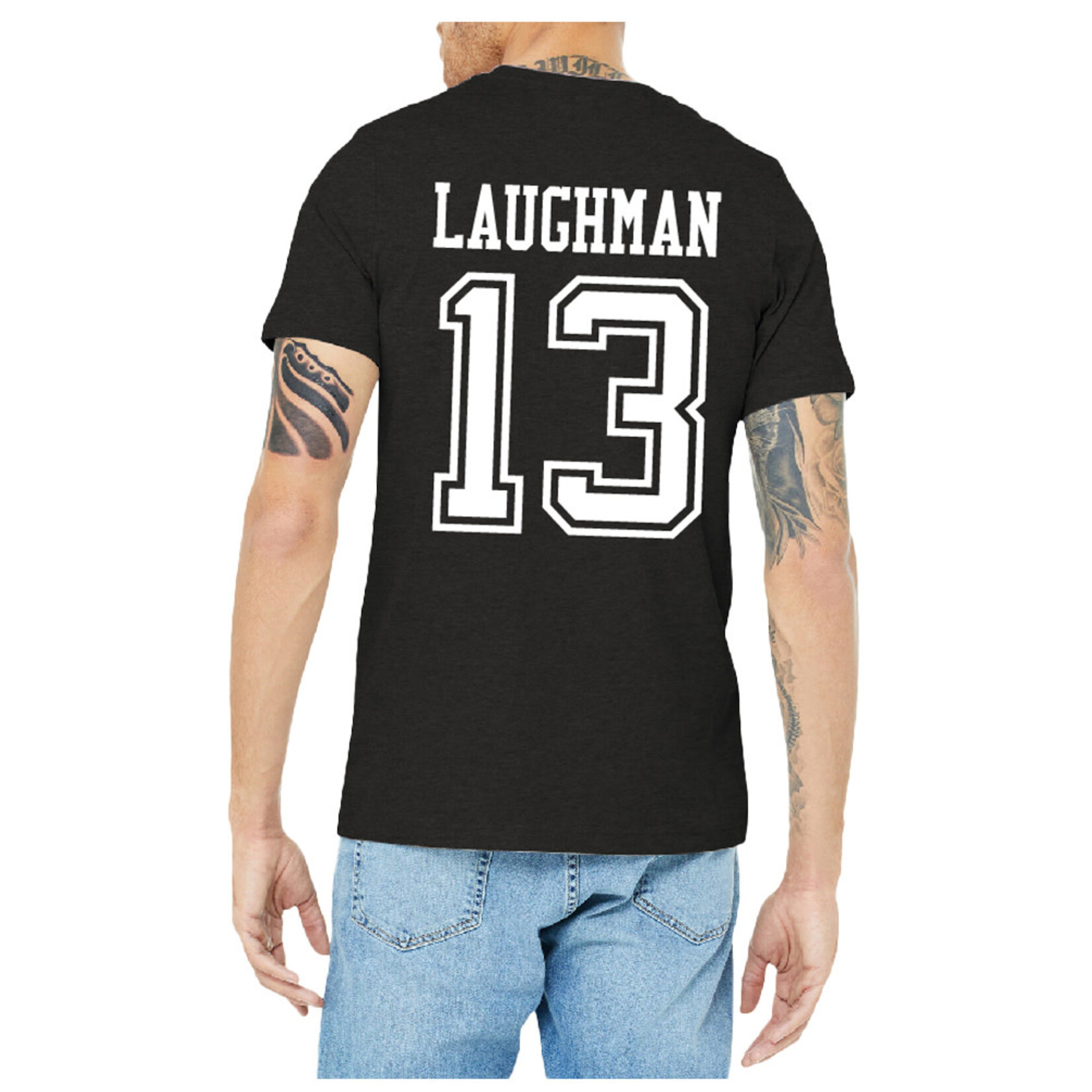 AHUNDYP #13 Kenten Laughman North Dakota Football Sport Adult Tee