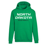 AHUNDYP #27 Kenten Laughman North Dakota Football Sport Youth Hood