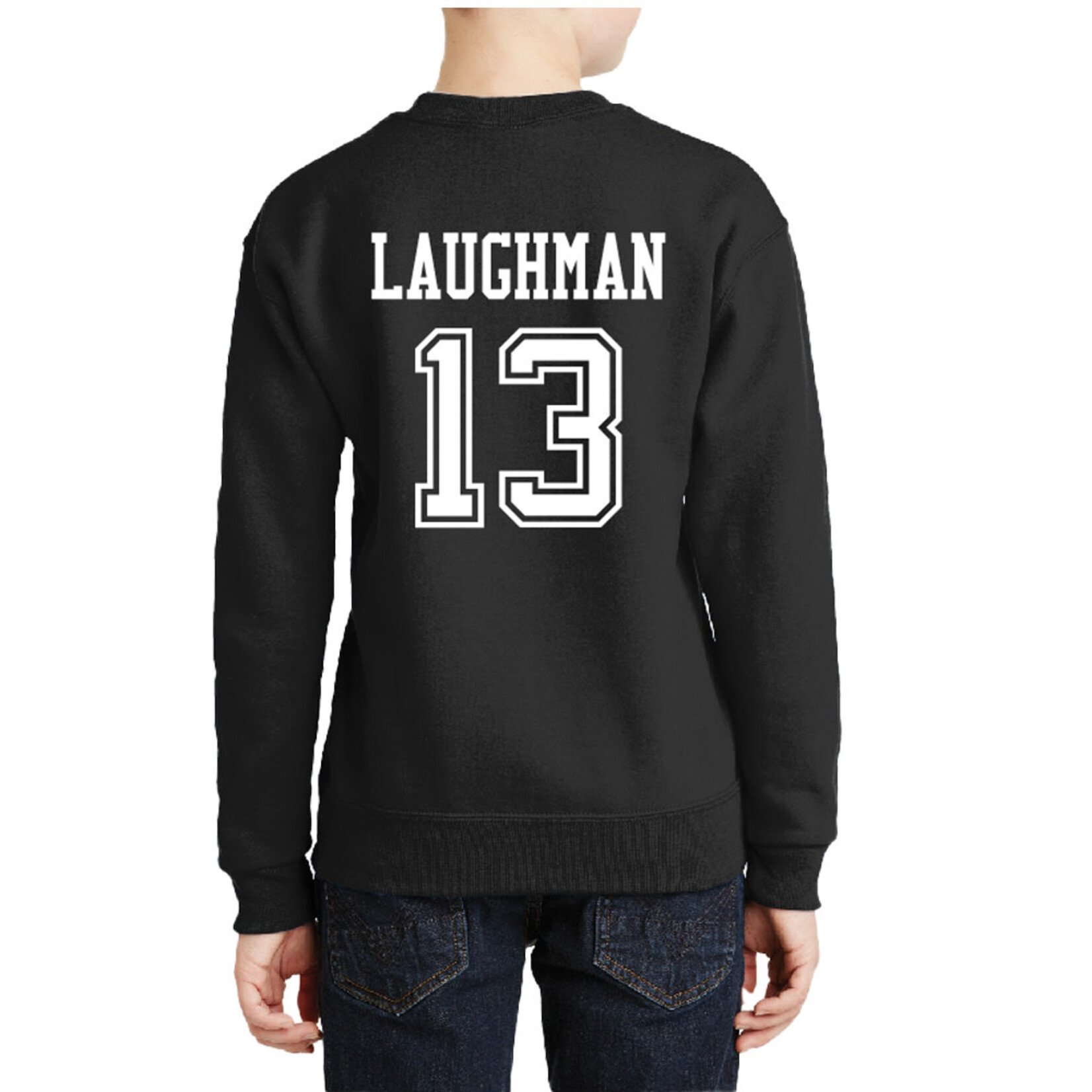 AHUNDYP #13 Kenten Laughman North Dakota Football Sport Youth Crew