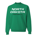 AHUNDYP #27 Kenten Laughman North Dakota Football Sport Adult Crew
