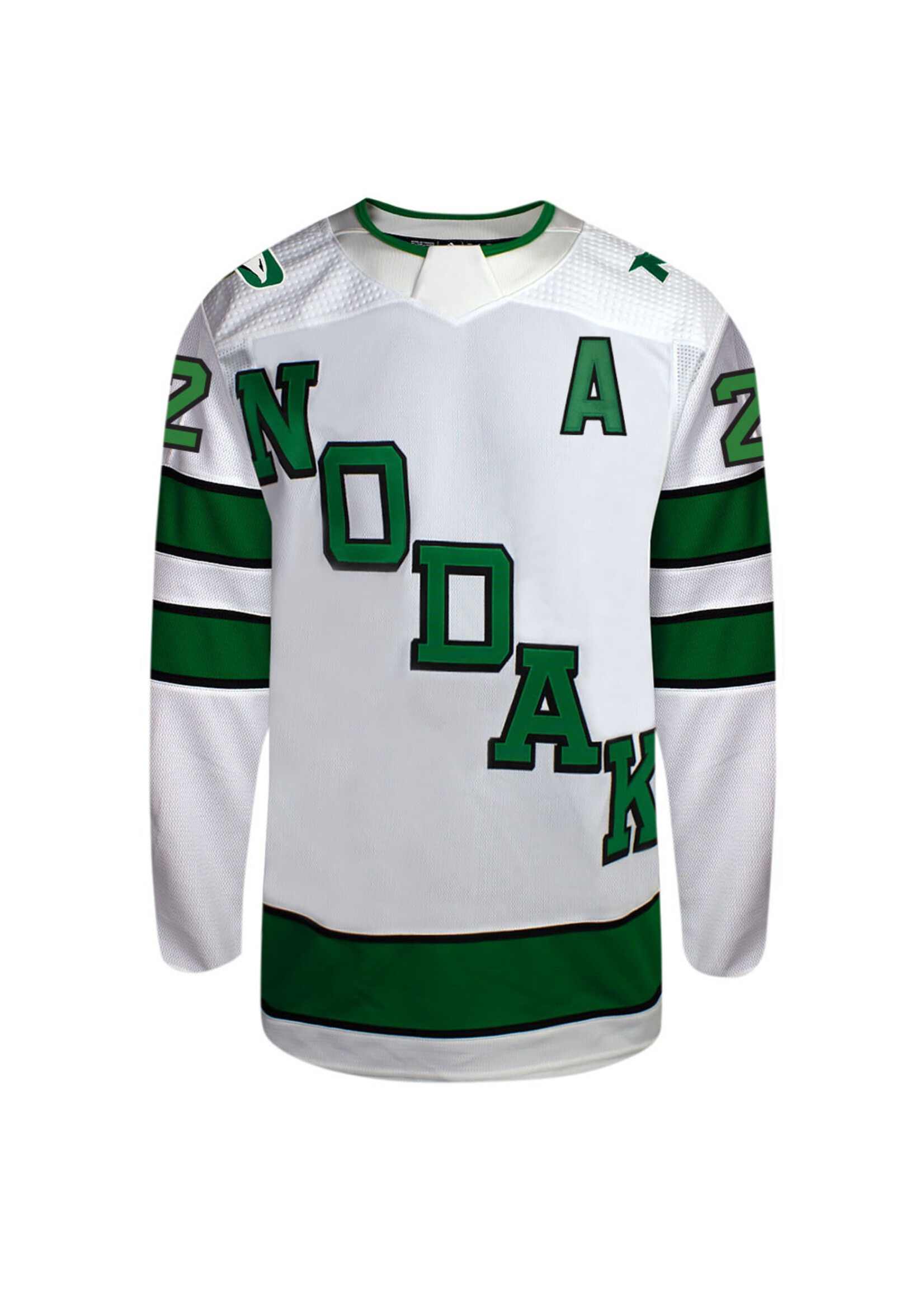 Beauty Unis #2 Bennett Zmolek North Dakota Hockey Beauty Youth Jersey