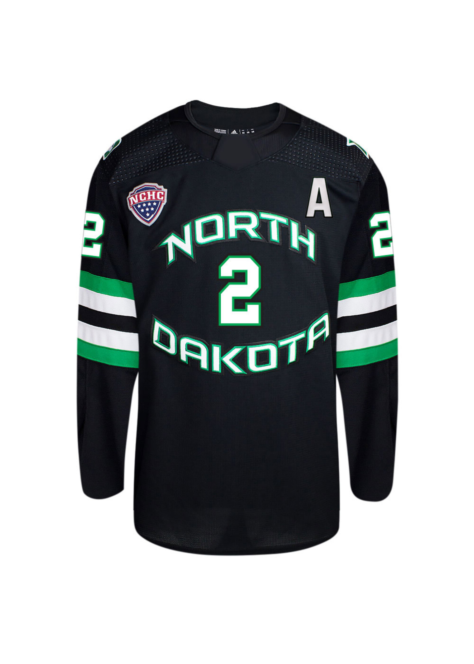 Beauty Unis #2 Bennett Zmolek North Dakota Hockey Beauty Youth Jersey