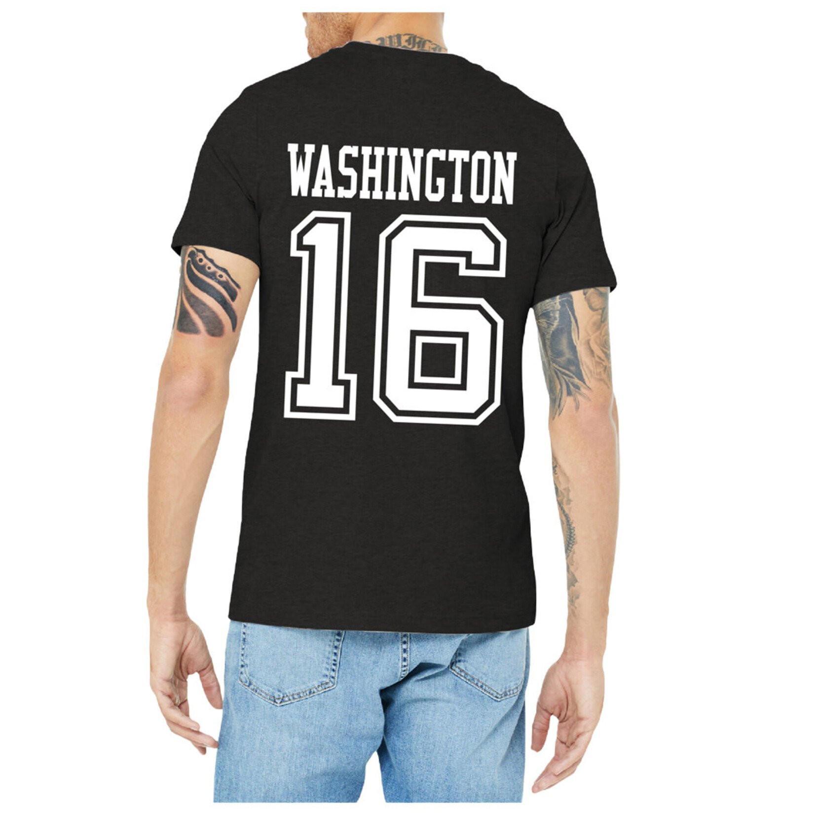 AHUNDYP #16 Vanessa Washington North Dakota Volleyball Sport Adult Tee