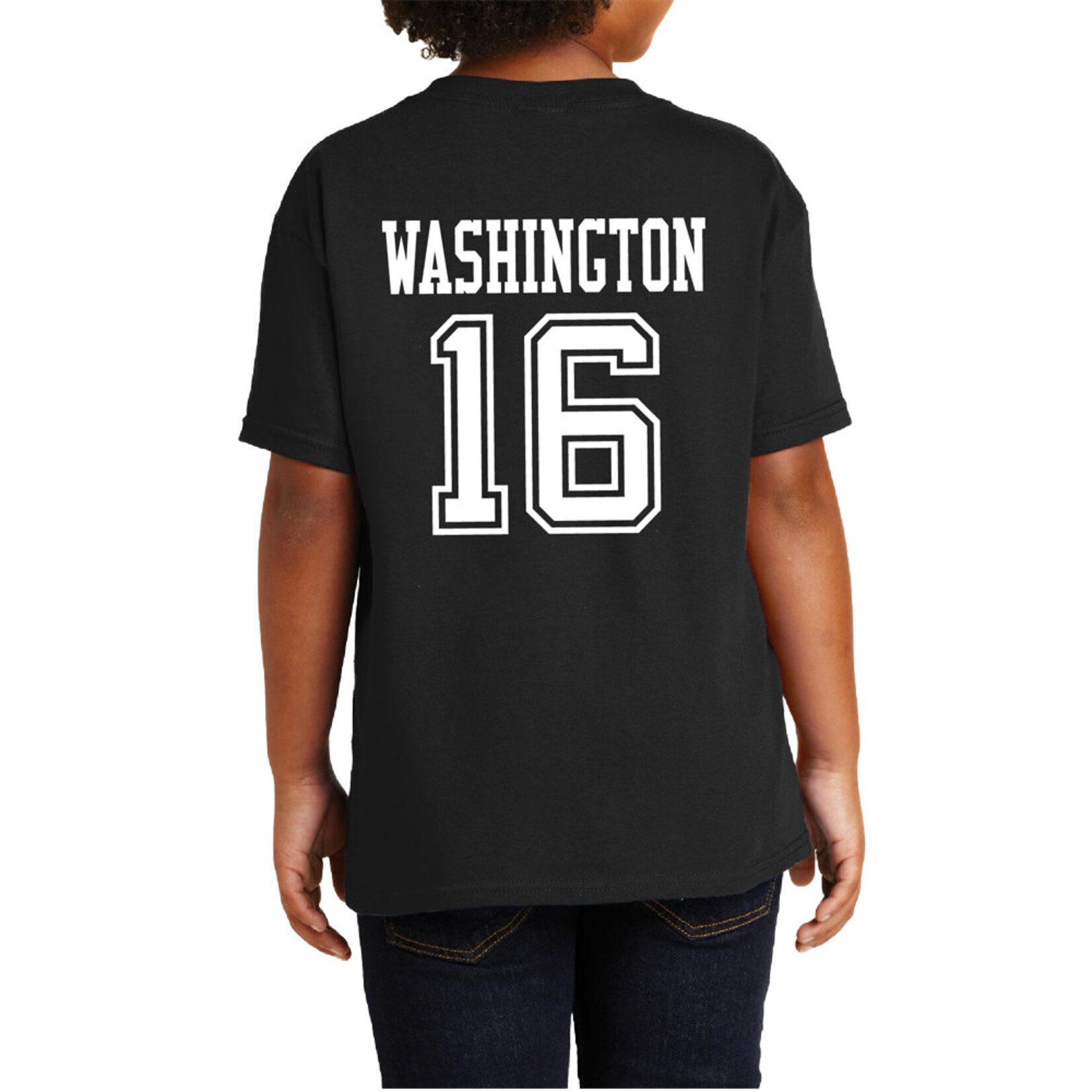 AHUNDYP #16 Vanessa Washington North Dakota Volleyball Sport Youth Tee