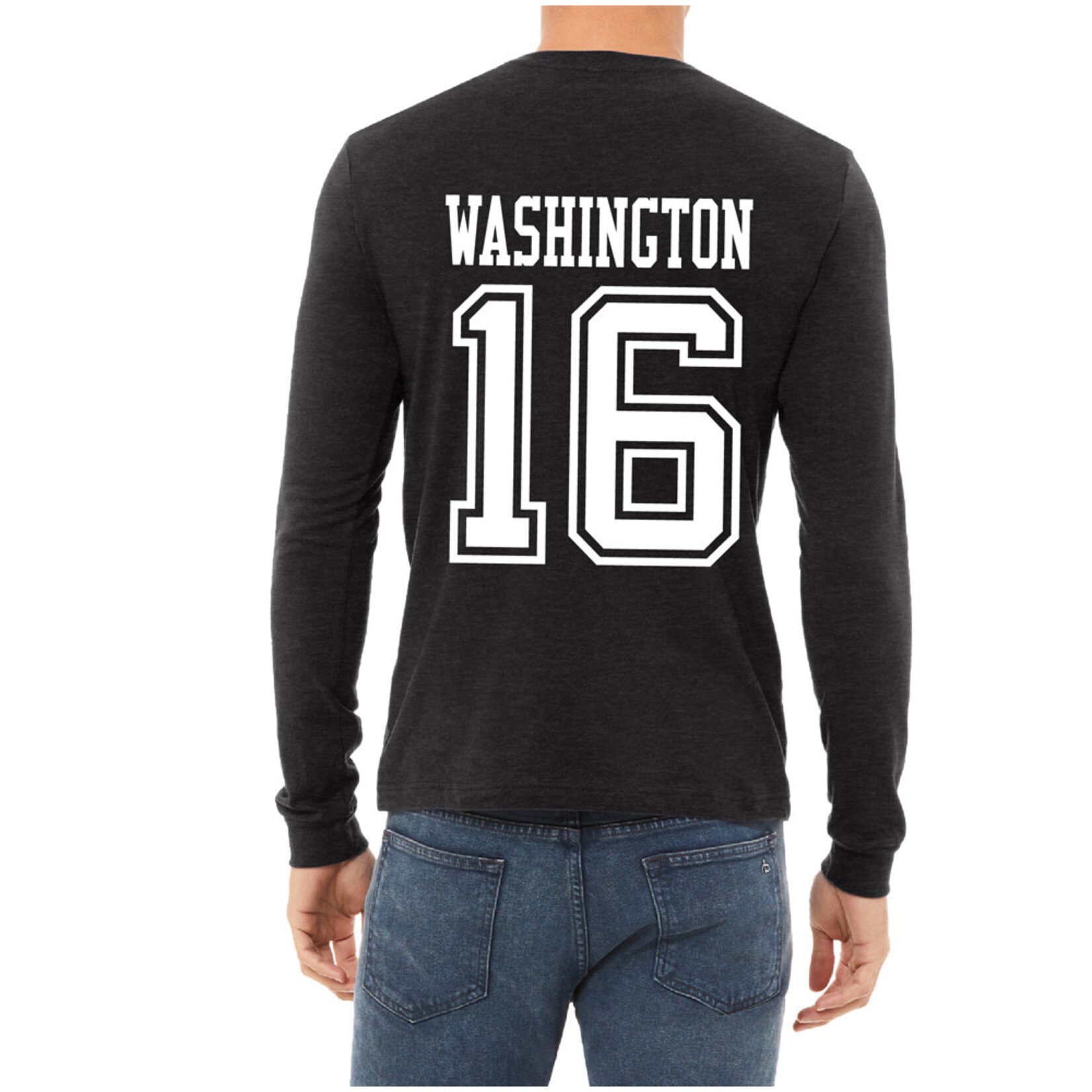 AHUNDYP #16 Vanessa Washington North Dakota Volleyball Sport Adult Long Sleeve