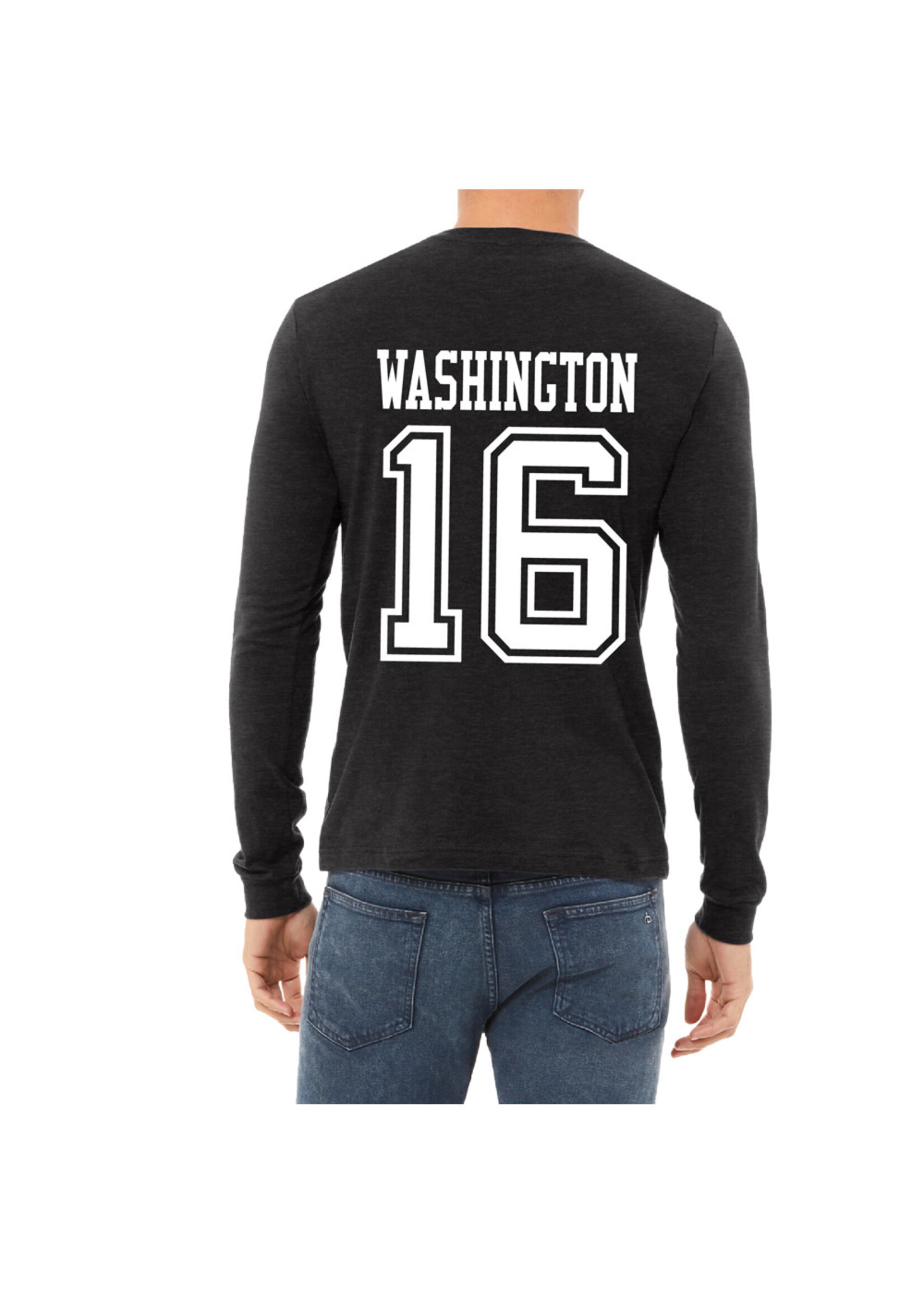 AHUNDYP #16 Vanessa Washington North Dakota Volleyball Sport Adult Long Sleeve