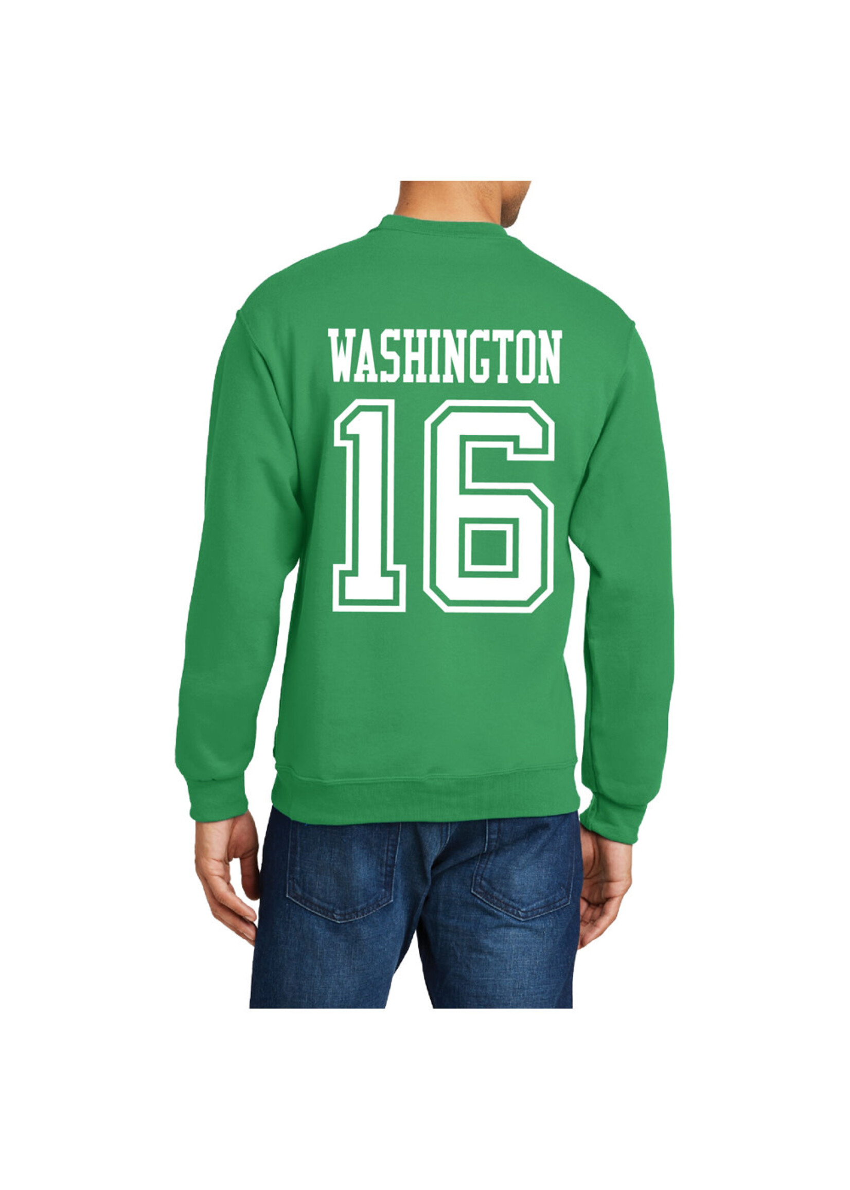 AHUNDYP #16 Vanessa Washington North Dakota Volleyball Sport Adult Crew