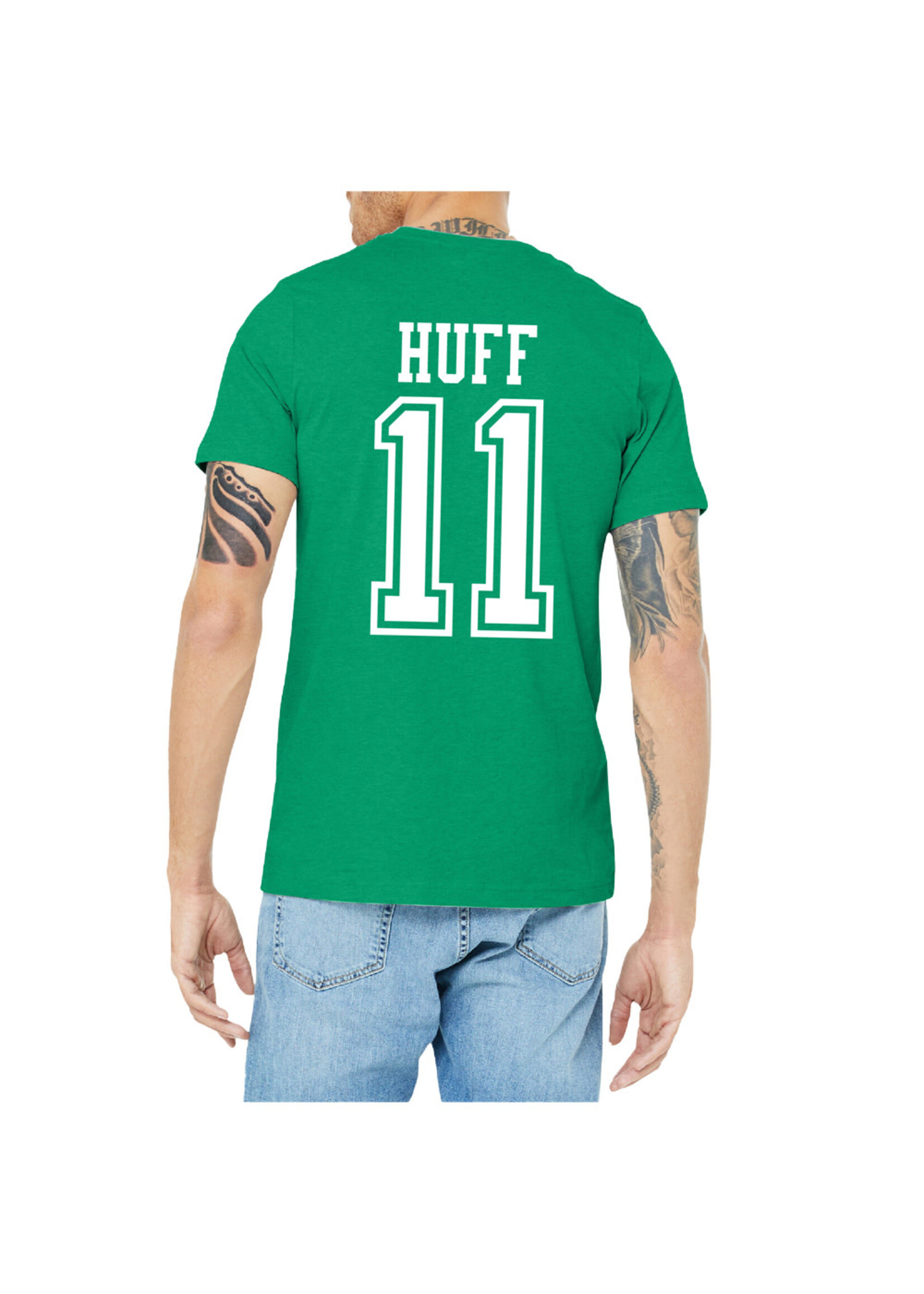 AHUNDYP #11 Morgan Huff North Dakota Soccer Sport Adult Tee