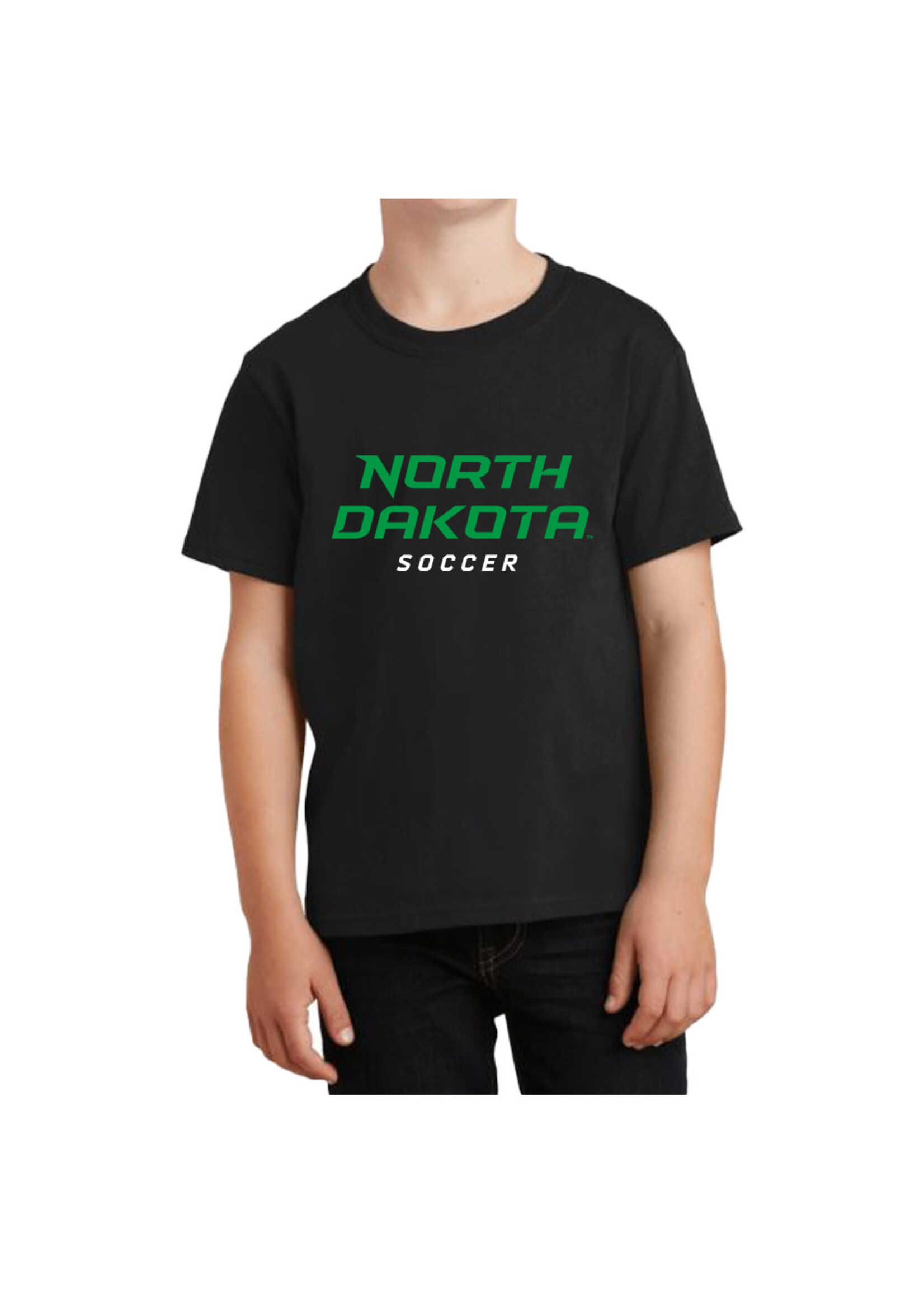 AHUNDYP #11 Morgan Huff North Dakota Soccer Youth Sport Tee