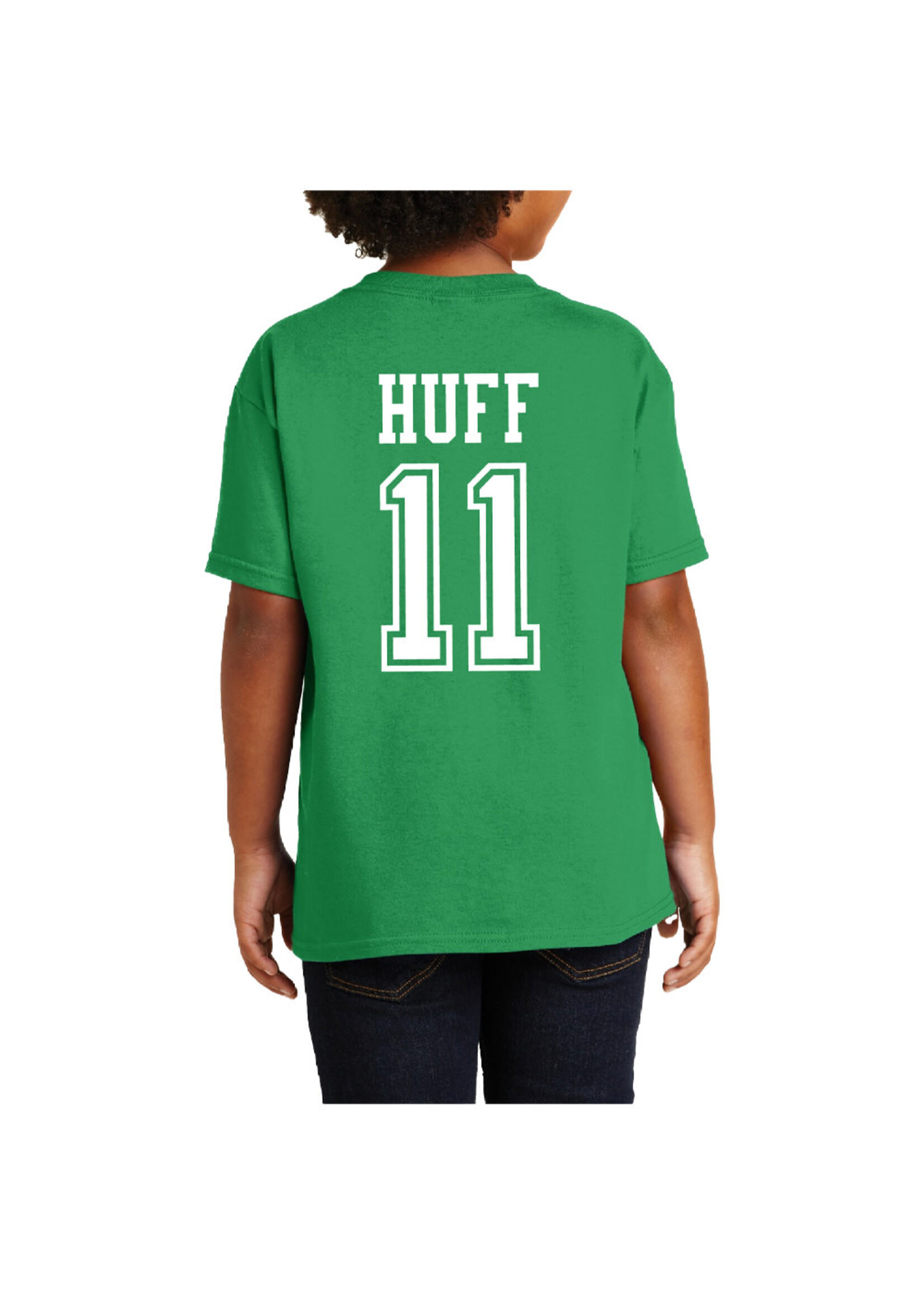 AHUNDYP #11 Morgan Huff North Dakota Soccer Youth Sport Tee