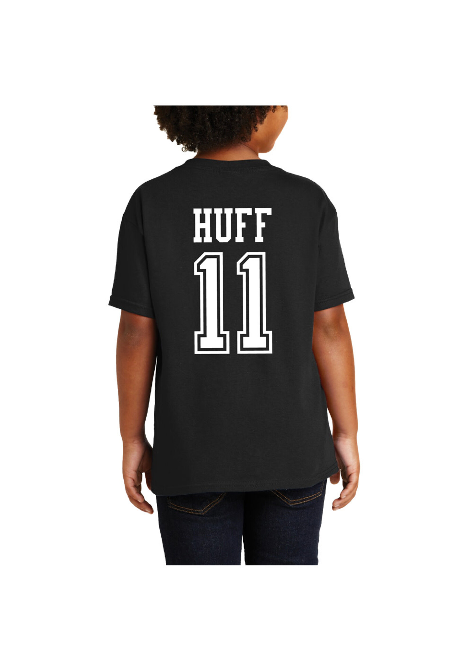 AHUNDYP #11 Morgan Huff North Dakota Soccer Youth Sport Tee