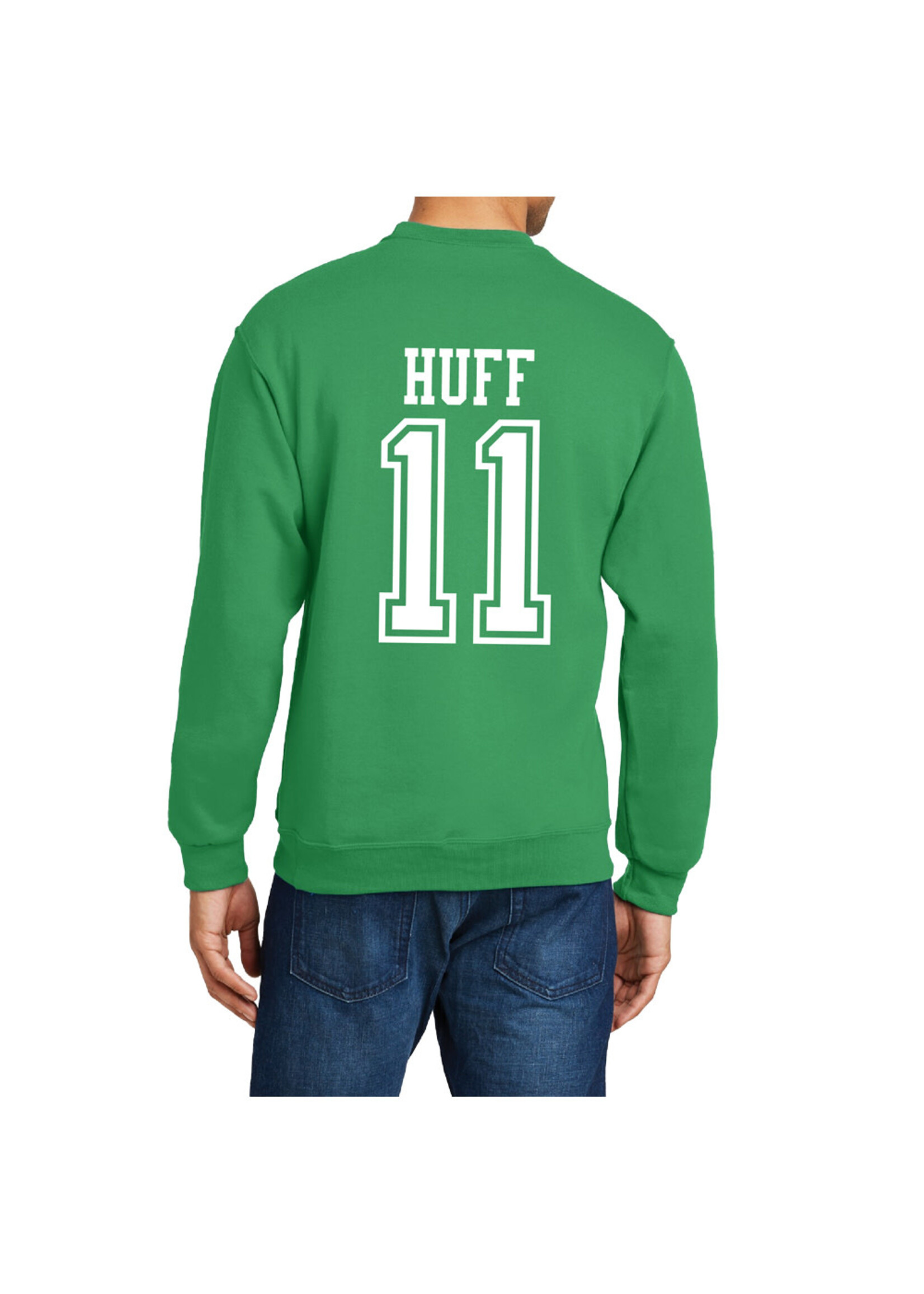 AHUNDYP #11 Morgan Huff North Dakota Soccer Sport Adult Crew